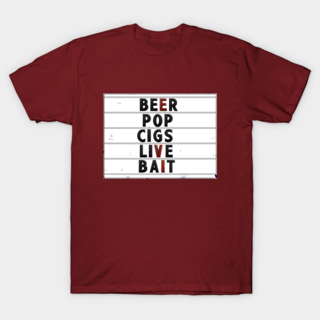 Beer Pop Cigs T-Shirt by MotoGirl